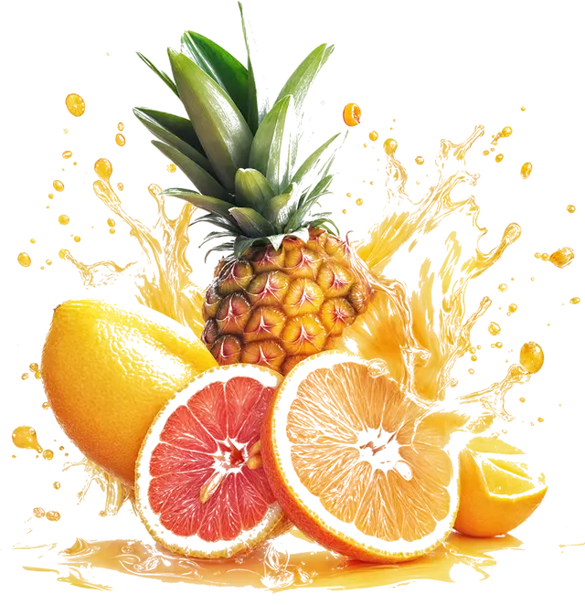 frutas con zumo
