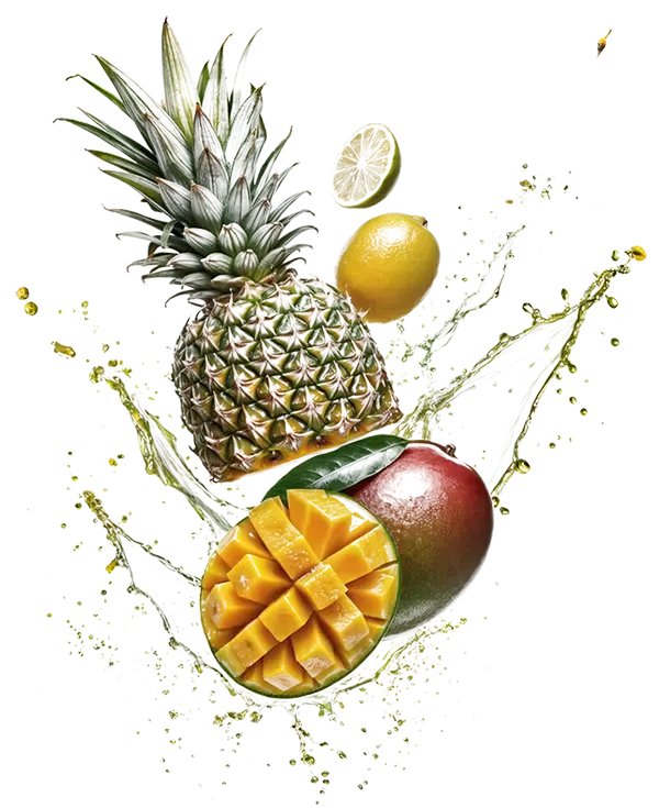 frutas con zumo