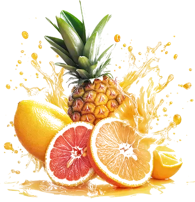 frutas con zumo
